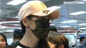 ▲中配「亞亞」因涉武統言論，遭移民署廢除依親居留許可必須離境。（圖／翻攝畫面）