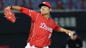 ▲味全龍先發王維中。（圖／味全龍提供） 