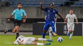 ▲台灣男足安以恩一度替球隊將戰局扳平。（圖／中華民國足球協會CTFA提供） 