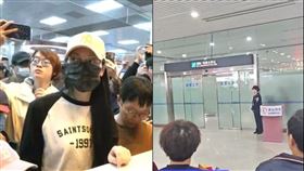 中配,亞亞,劉振亞,松山機場,中國,福州長樂機場,中國網友,王浩宇（圖／翻攝畫面、抖音）