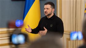 烏克蘭總統澤倫斯基（圖／翻攝自@ZelenskyyUa Ｘ平台）