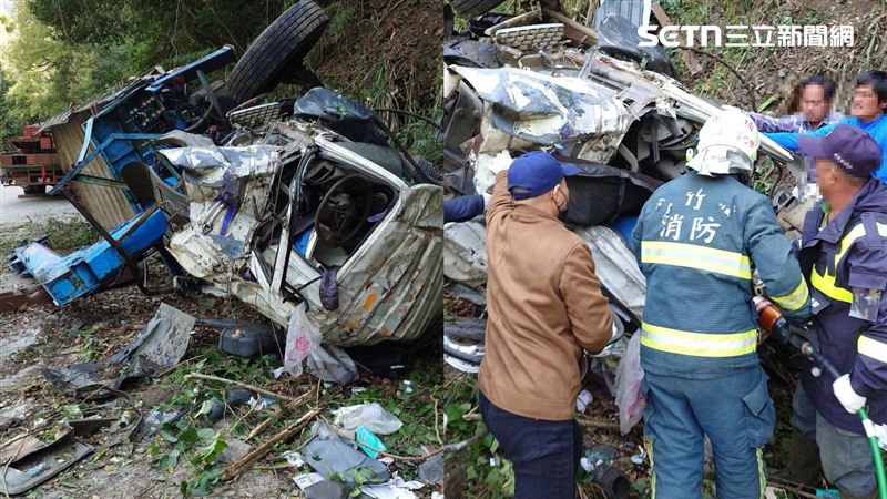 司馬庫斯1死1傷車禍！墜70米深…摔成廢鐵