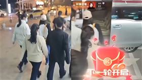 中國黑衣人「護送亞亞上車」畫面曝光！她驚曝：是特務沒錯▲亞亞被黑衣人護送上車。（圖／翻攝自Threads）

