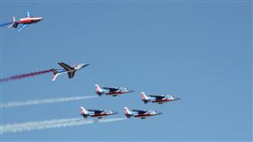法國空天軍（空軍與太空部隊）巡邏兵飛行表演隊（Patrouille de France）。（圖／翻攝自Pixabay）