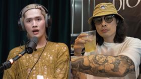 鍾明軒、異色檔案DK。（圖／翻攝自《百靈果News》YouTube、DK IG）