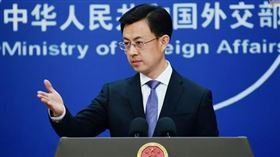 中國外交部發言人郭嘉昆（圖／翻攝自中國外交部）
https://www.fmprc.gov.cn/web/fyrbt_673021/202502/t20250213_11554463.shtml