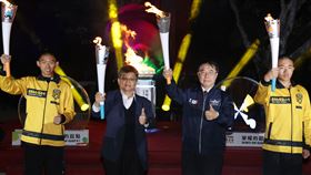 114年全中運引燃聖火　黃偉哲祝福選手一炮而紅（業配勿用）