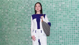 ▲男星楊祐寧老婆Melinda出席時尚活動。（圖／記者趙于瑩攝影）