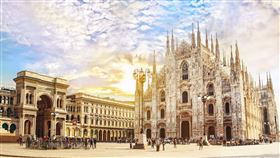 ▲長榮航空將於10月25日開闢台北-米蘭直飛航線，提供每週兩班的飛航服務，「世界精品時尚之都」米蘭以觀光及建築景觀聞名於世，擁有悠久歷史的米蘭大教堂是旅客必訪之地。（圖／長榮航空提供）