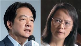 區桂芝、賴清德（合成圖／翻攝自CGTN微博、賴清德臉書）