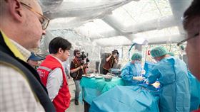 台南「2025全社會防衛韌性委員會實地演練」（圖／總統府提供）