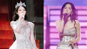 左為IU，右為太妍。（圖／鏡週刊）