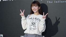 玥熹今天出席黃小柔的《網紅崛起》新戲記者會。（圖／記者趙于瑩攝影）