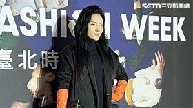 唐綺陽出席台北時裝週。（圖／記者鄭尹翔攝影）