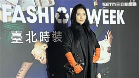 唐綺陽出席台北時裝週。（圖／記者鄭尹翔攝影）