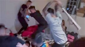 胡凱彬懷疑前女友吸毒，竟帶著小弟持球棒暴打前女友和另名男員工。（圖／翻攝當事人Threads）