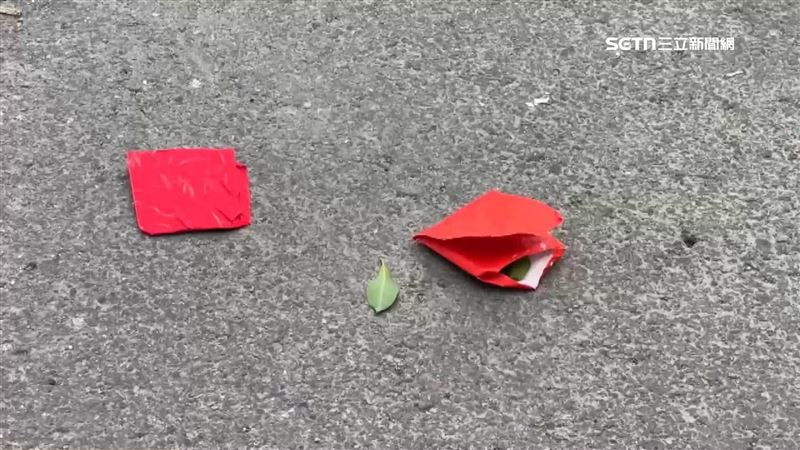 掃墓沿路都紅包袋　沖煞小物亂丟恐罰6千