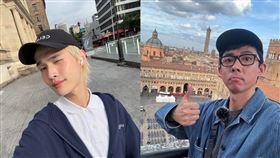 阿滴、鍾明軒。（合成圖／翻攝自阿滴、鍾明軒臉書）