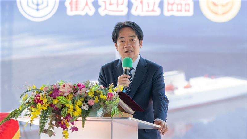 首艘高緯度遠洋巡護船安龍！賴喊話在野黨