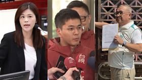 洪婉臻、李孝亮、劉耀仁（組合圖／圖左、圖中為資料照，圖右記者楊佩琪攝影）