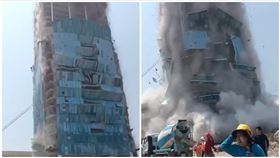 曼谷,緬甸,地震,大樓,工地（圖／翻攝自Ｘ）