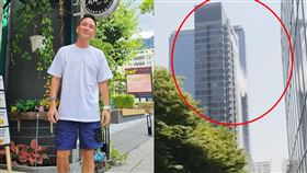 高山峰家人在泰國震區。（圖／翻攝自高山峰臉書）