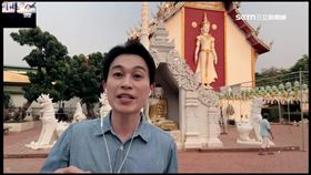 黃家緯在泰國清邁度假碰上地震，越洋連線傳回第一手報導。