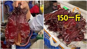 佛山一個街市有售賣老鼠乾，相關影片在內地受到廣大關注。（圖/
翻攝四川觀察微博）