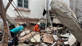 緬甸地震災情慘重。（圖／美聯社／達志影像）