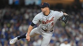 ▲佛萊爾提（Jack Flaherty）2025年首場先發對前東家道奇。（圖／路透社／達志影像）