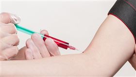 抽血,打針,血液（示意圖／Pixabay）