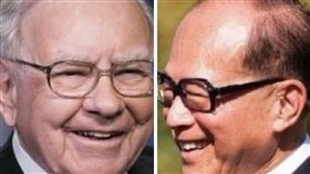 ▲巴菲特、李嘉誠（圖／翻攝自巴菲特臉書、李嘉誠IG）