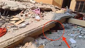 緬甸80僧侶誦經遇強震遭活埋！現場畫面曝