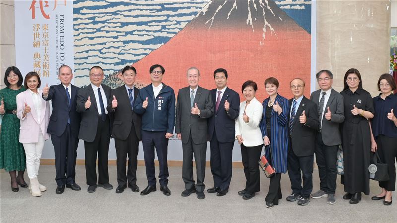 跨海來台！富士美術館浮世繪展覽開幕