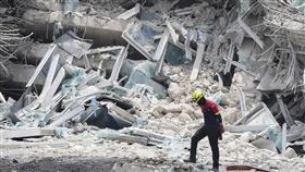 緬甸地震　圖／美聯社／達志影像