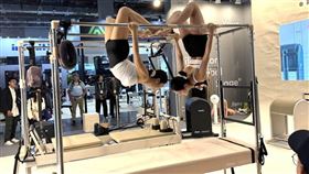 ▲主打皮拉提斯器械的MÜVON亦成功打入日、韓市場。（圖／記者師瑞德攝影）