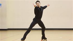 陳毅帆展現世界級身手輕鬆摘金。（圖／中華民國滑輪溜冰協會提供） 
