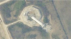 緬甸發生規模8.2強震，奈比多國際機場驚見「管制塔台倒塌」，衛星空拍災難影像曝。（圖／擷取自X）