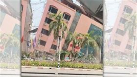 緬甸瓦城長城飯店被震垮，一位來自台灣的婦人受困超過30小時。（圖／台商提供）