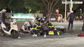 車禍,新興區,新崛江(圖／記者簡榮良攝影)