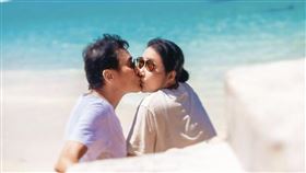 梁家輝的太太江嘉年因發福被揶揄，梁家輝心疼駁斥。（翻攝自翻攝自梁穎晨IG）