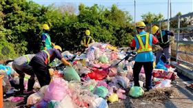 彰化,垃圾車,退運,黑洞,廚餘,回收（圖／翻攝自埔心鄉長臉書）