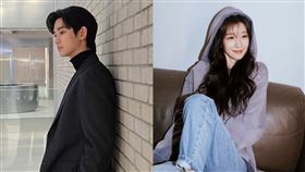 金秀賢、徐睿知。（圖／翻攝自金秀賢、徐睿知IG）