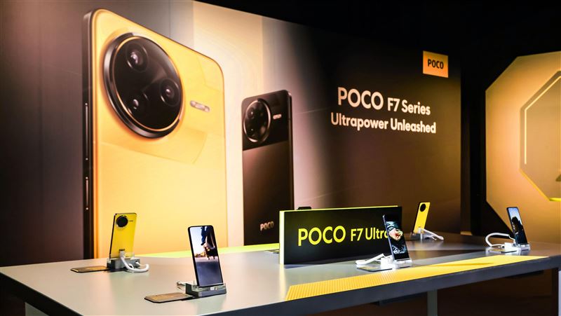 POCO F7雙機正式登台　最低1.5萬元有找