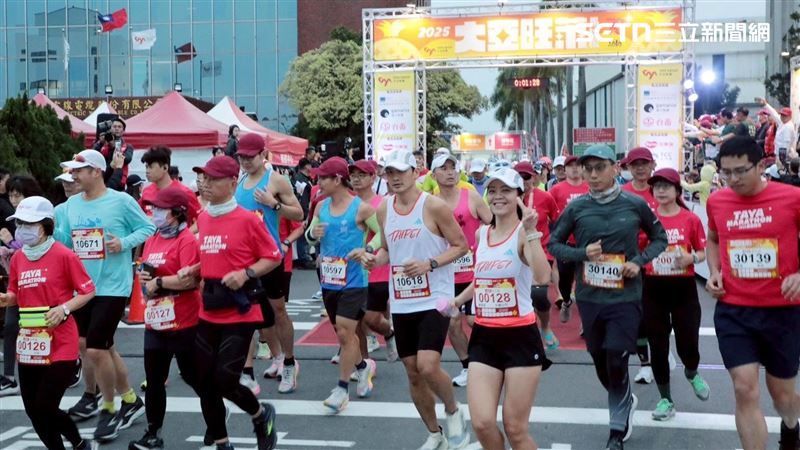 大亞旺萊馬拉松開跑！7600跑者聚台南關廟