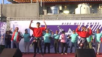 攜手六間媽祖宮廟　萬眾騎BIKE巡台中風光