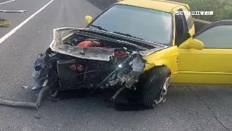 「本田逸品」打滑　車迷心痛：撞1台少1台