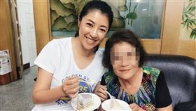 南投縣長許淑華（左）的母親（右）遭控打著女兒名號，賴債上千萬元。（翻攝許淑華臉書）
