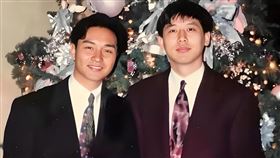 張國榮生前與男友唐鶴德深情相戀（圖／翻攝新浪娛樂）