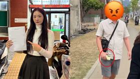 YouTuber福爾思庭在駁二遇到偷拍狼，不顧自己才剛手術完窮追對方，送進警局。（圖／翻攝自IG福爾思庭）